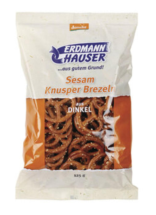 Produktfoto zu GEBINDE Mini-Sesam Brezeln aus Dinkel, 12 x 125 g