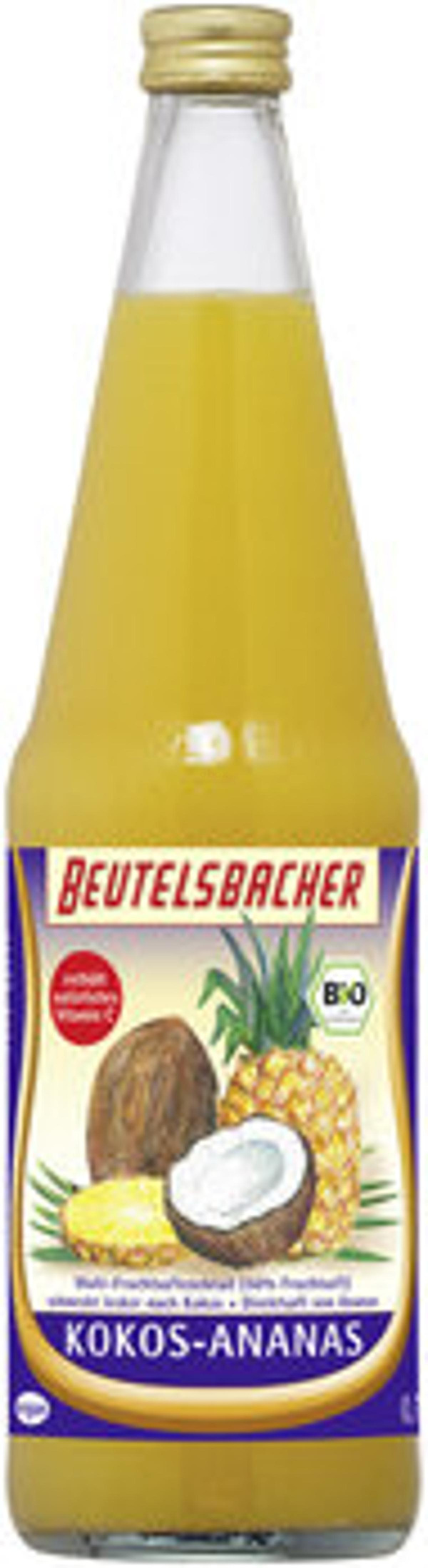 Produktfoto zu Kiste Kokos-Ananas-Saft 6x0,7 ltr.