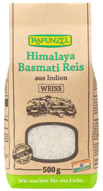 Produktfoto zu Himalaya Basmati Reis weiß, 500g