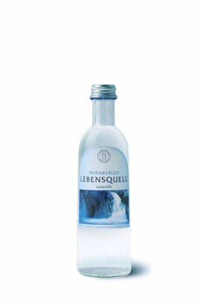 Produktfoto zu HBG Glas still kleine Fl. 20 x 0,33 l Glasflasche