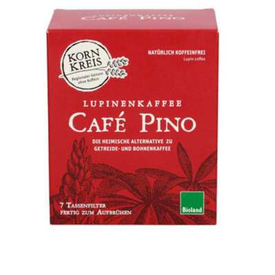 Produktfoto zu Café Pino - Lupinenkaffee im Tassenfilter, 7 x 13 g