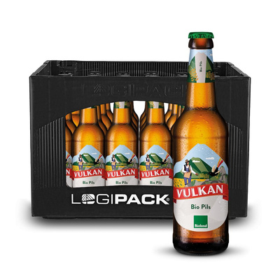 Produktfoto zu KISTE Vulkan Pils, 24 x 0,33l