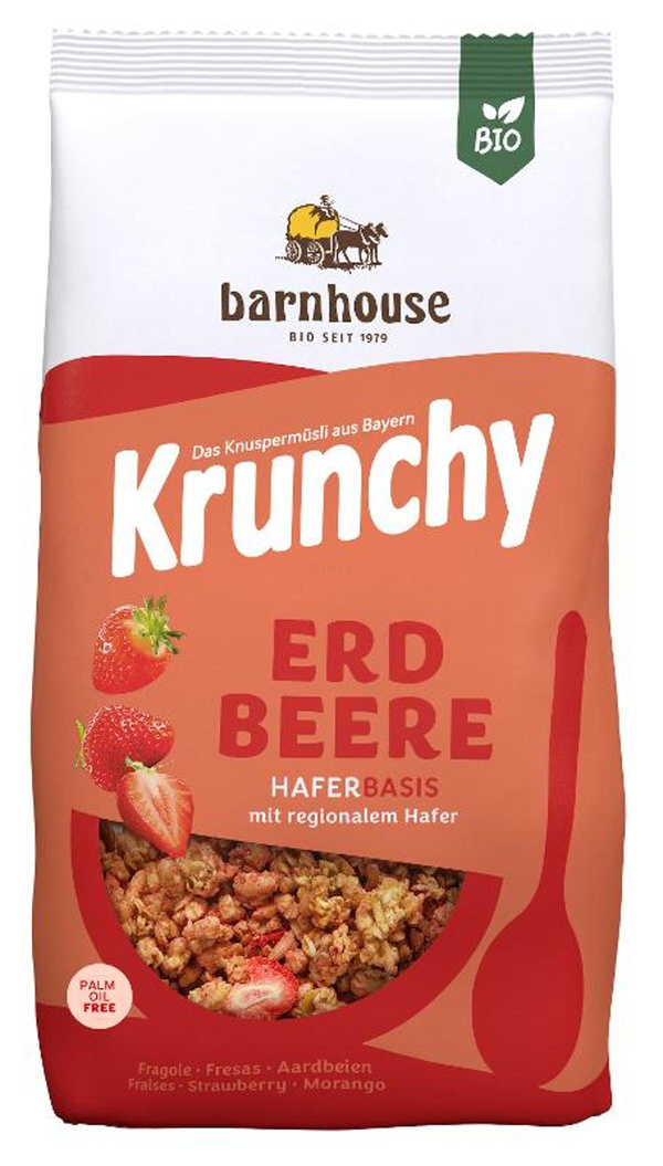 Produktfoto zu Erdbeerkrunchy, 375 g