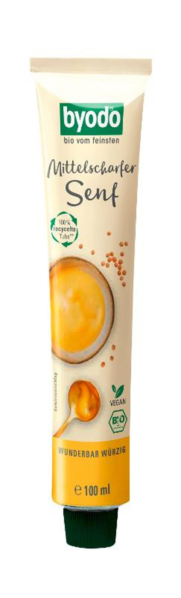 Produktfoto zu Senf in der Tube, mittelscharf, 100g