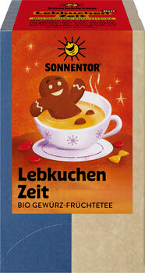 Produktfoto zu GEBINDE Tee Lebkuchen Zeit, 6 x 32,4g