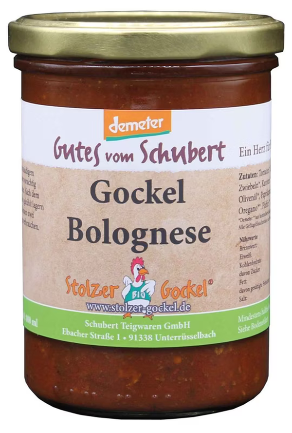 Produktfoto zu Gockel Bolognese 400ml