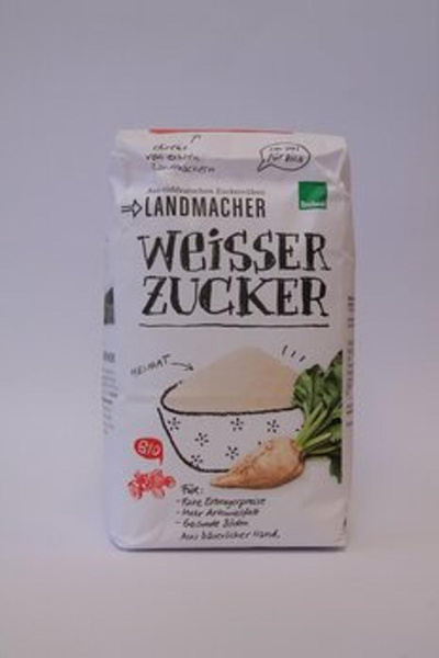 Produktfoto zu Weißer Rübenzucker aus süddeutschen Zuckerrüben 1 kg