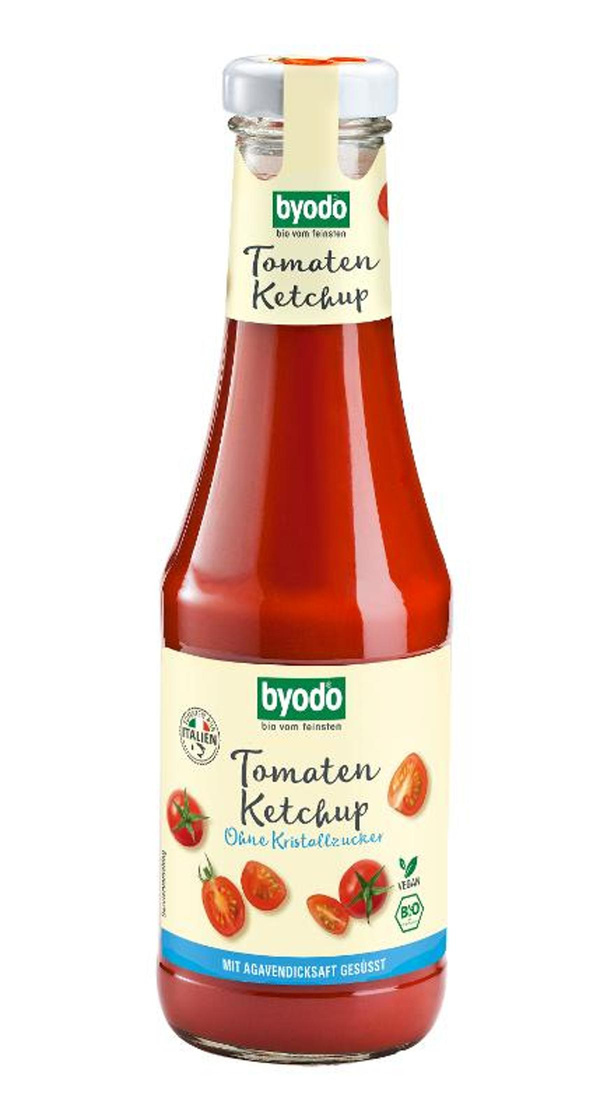 Produktfoto zu Tomaten Ketchup, 80% Tomate - ohne Kristallzucker, 500 ml