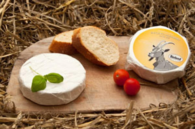 Produktfoto zu Ziegencamembert Weißschimmel, ca. 180g