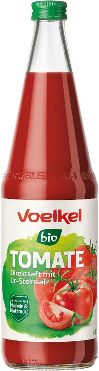 Produktfoto zu Tomatensaft mit Meersalz, 6 x 0,7 l