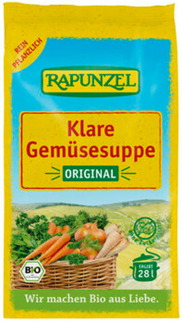 Produktfoto zu Klare Suppe, mit Bio-Hefe, im Nachfüllbeutel, 500g