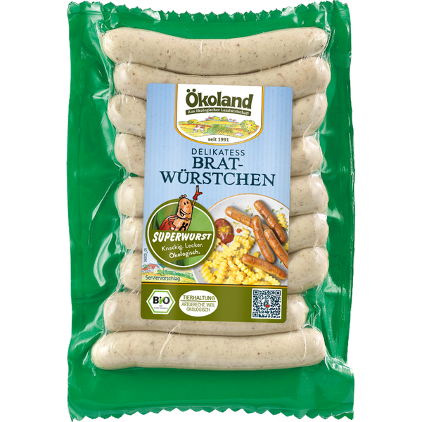 Produktfoto zu Delikatess Nürnberger Bratwürstchen (9 St.), 180 g