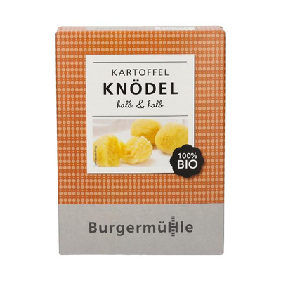 Produktfoto zu Kartoffel-Knödel *halb & halb* für 2 x 4 Stück, 2 x 115g