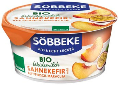 Produktfoto zu GEBINDE Sahnekefir auf Pfirsich-Maracuja, 6 x 150 g