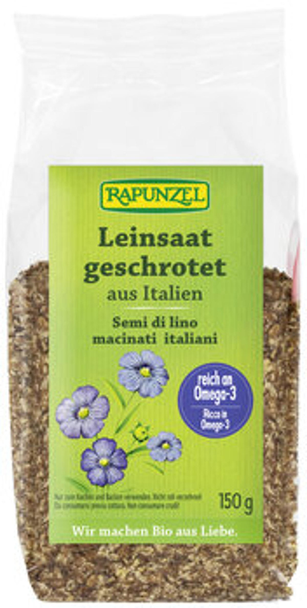 Produktfoto zu GEBINDE Leinsaat geschrotet, 6 x 150g