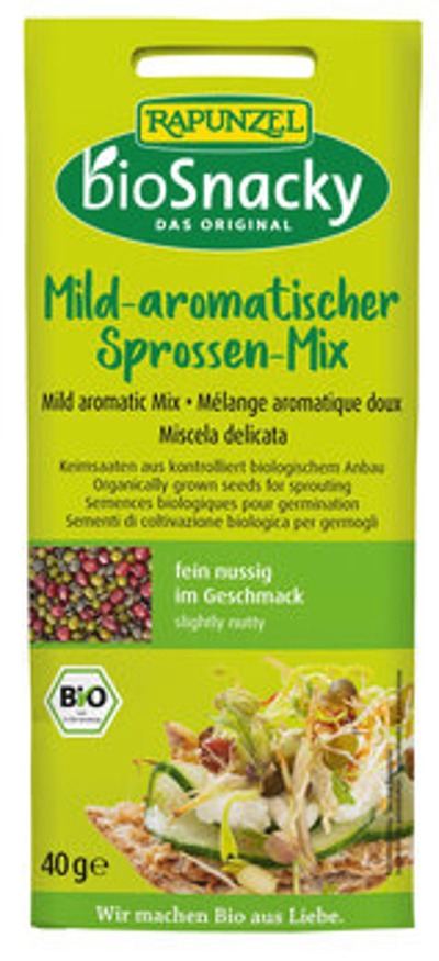 Produktfoto zu Mild-aromatischer Sprossen-Mix bioSnacky, 40 g