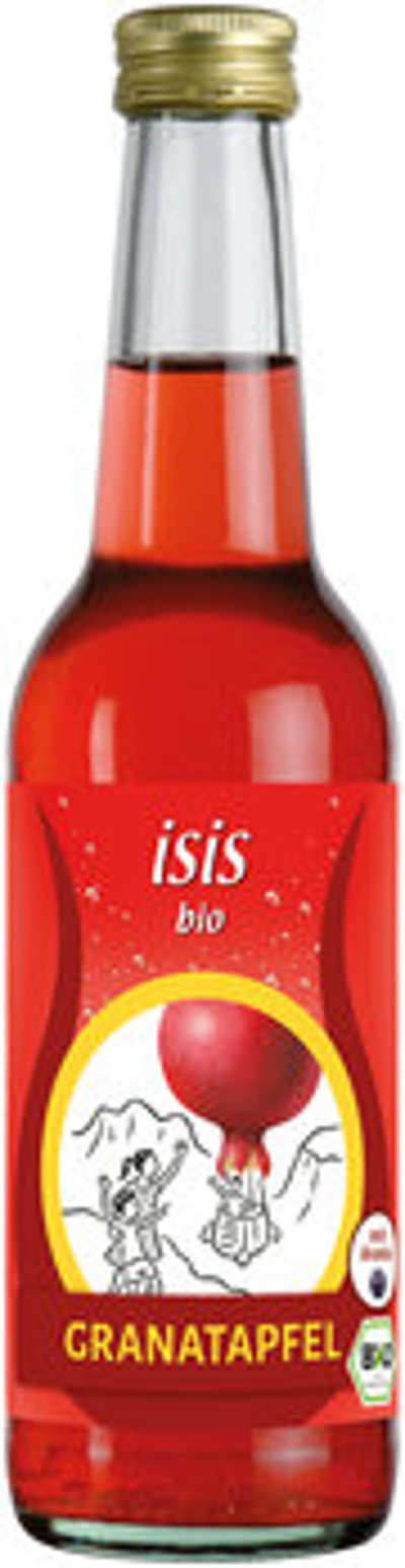 Produktfoto zu Kiste isis Granatapfel 12 x 0,33 l