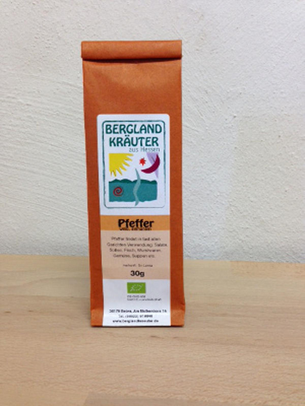 Produktfoto zu Pfeffer weiss gemahlen, 30g