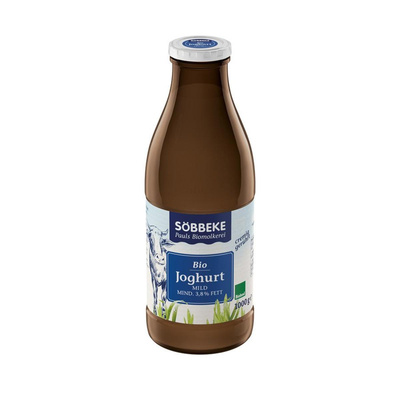 Produktfoto zu Naturjogurt, 3,7%, 1l