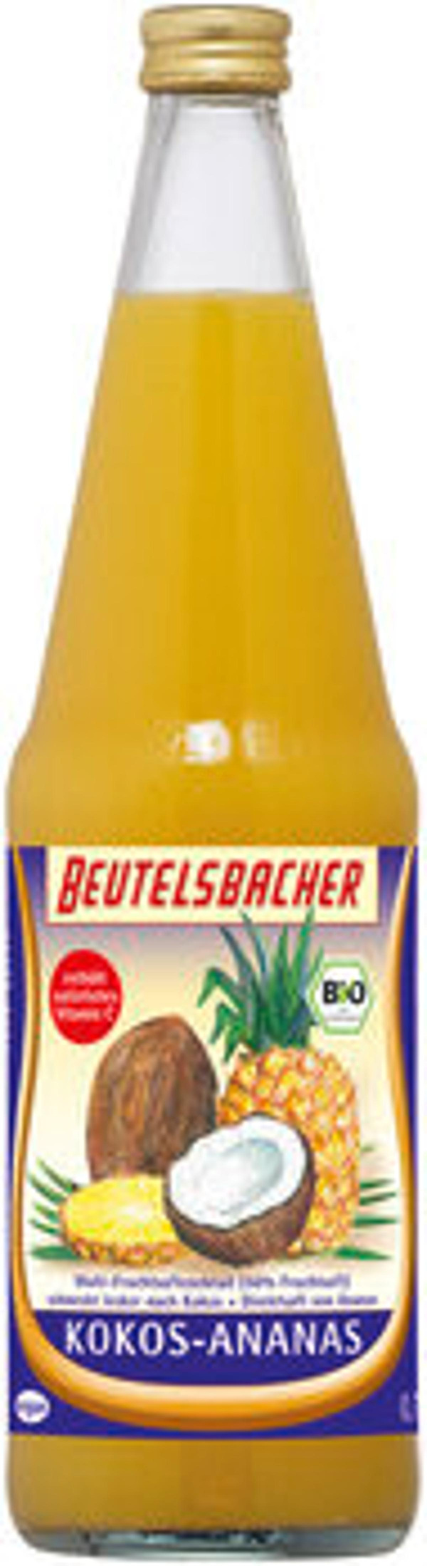 Produktfoto zu Kiste Kokos-Ananas-Saft 6x0,7 ltr.