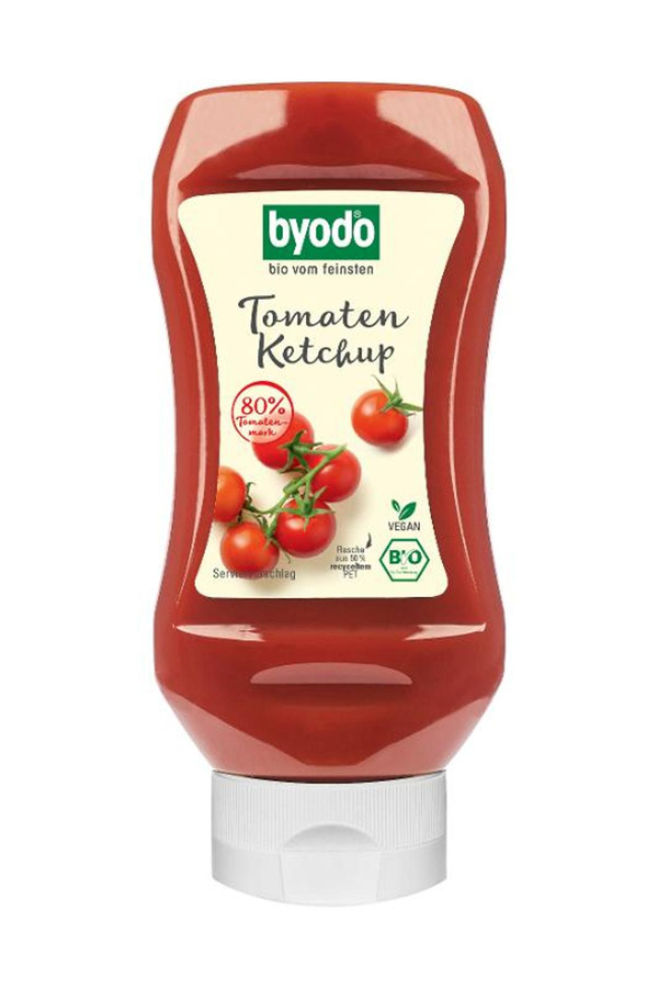 Produktfoto zu GEBINDE Tomatenketchup, 80% Tomate - im Sqzeezer, 6 x 300 ml