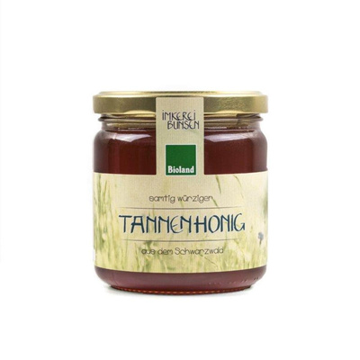 Produktfoto zu Tannenhonig, samtig & würzig, flüssig, 500g