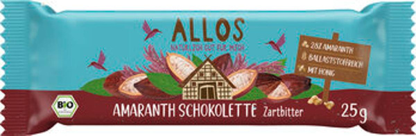 Produktfoto zu GEBINDE Amaranth Schokolette Zartbitter, 16 x 100 g