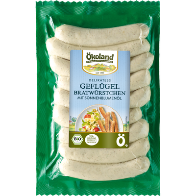 Produktfoto zu SB Delikatess Geflügelbratwürstchen (9 Stück), 180 g