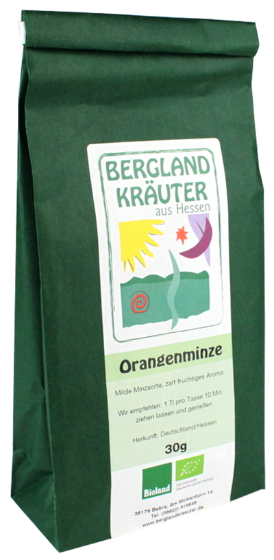 Produktfoto zu Orangenminze lose, 40g