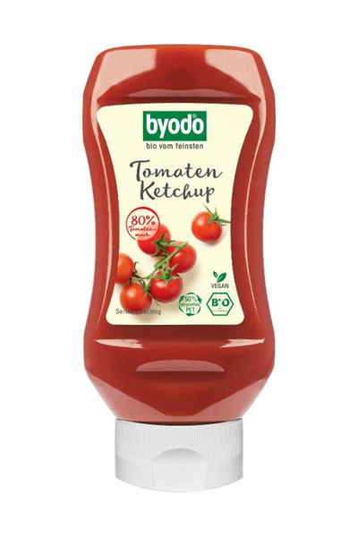 Produktfoto zu GEBINDE Tomatenketchup, 80% Tomate - im Sqzeezer, 6 x 300 ml