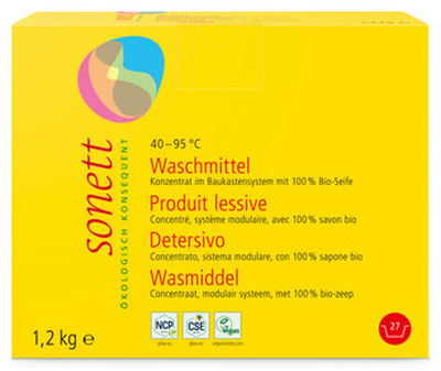 Produktfoto zu Waschmittel-Pulver Konzentrat, 1,2 kg