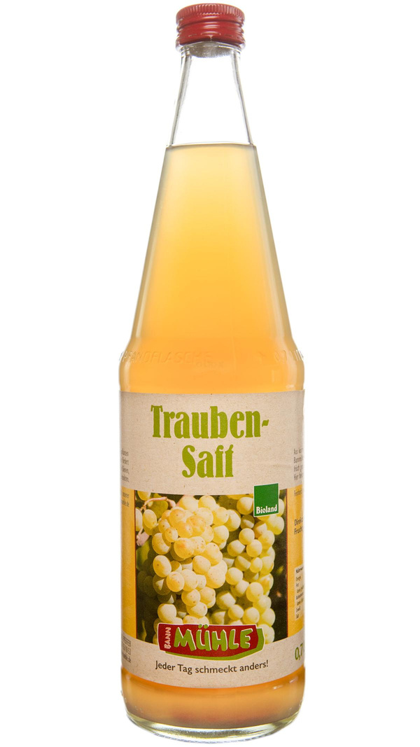Produktfoto zu weißer Traubensaft, 0,7 l