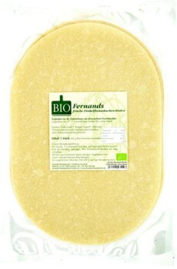 Produktfoto zu Frischer Dinkelflammkuchenböden, 280 g