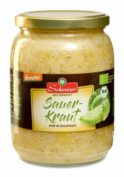 Produktfoto zu Sauerkraut im Glas, 680g, ATG 650g