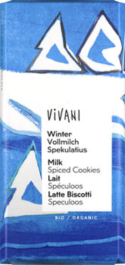 Produktfoto zu Winter Vollmilchschokolade, 100g