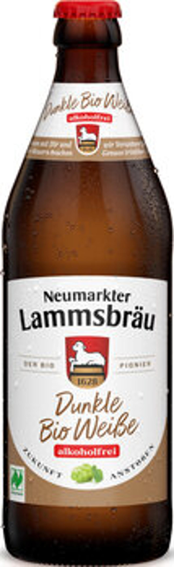 Produktfoto zu Kiste Dunkle Weiße alkoholfrei, 10 x 0,5 l