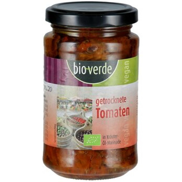 Produktfoto zu Sonnengetrocknete Tomaten in Kräuter-Öl-Marinade, 200g
