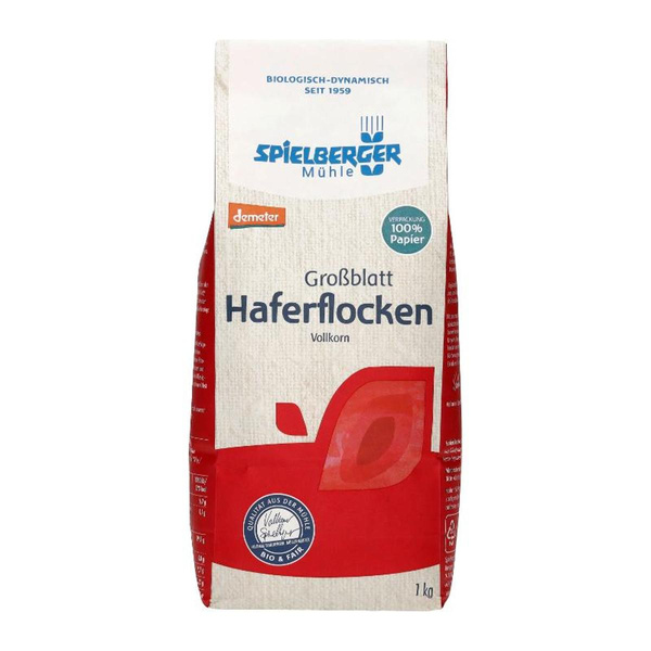 Produktfoto zu GEBINDE Haferflocken Großblatt, 6 x 1,0 kg