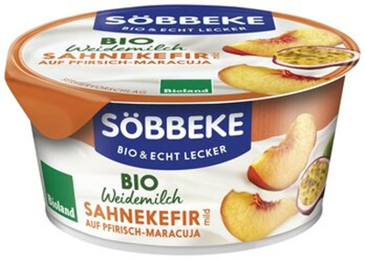 Produktfoto zu GEBINDE Sahnekefir auf Pfirsich-Maracuja, 6 x 150 g