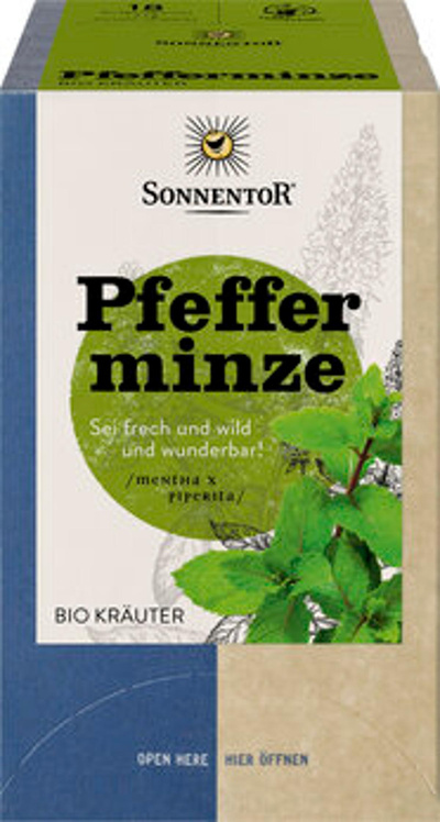 Produktfoto zu Pfefferminze Tee, 18 Btl.