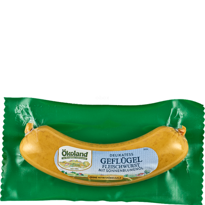 Produktfoto zu Delikatess Geflügel-Fleischwurst (1 Stück), 180 g