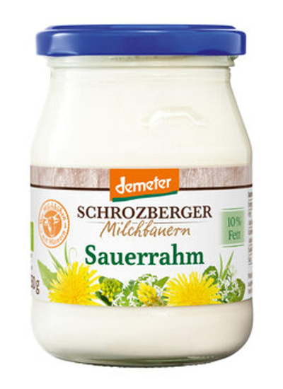 Produktfoto zu Sauerrahm im Glas, 250g