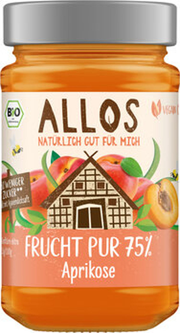 Produktfoto zu Frucht pur Aprikose, 250g