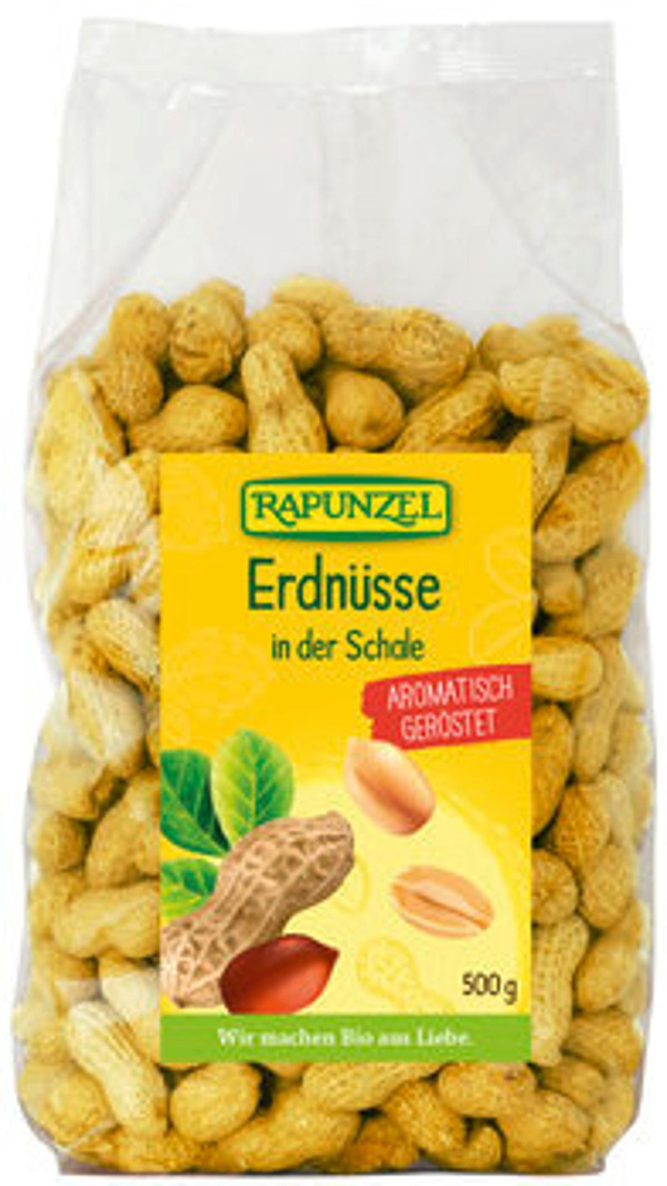 Produktfoto zu Erdnüsse in der Schale geröstet, 500 g