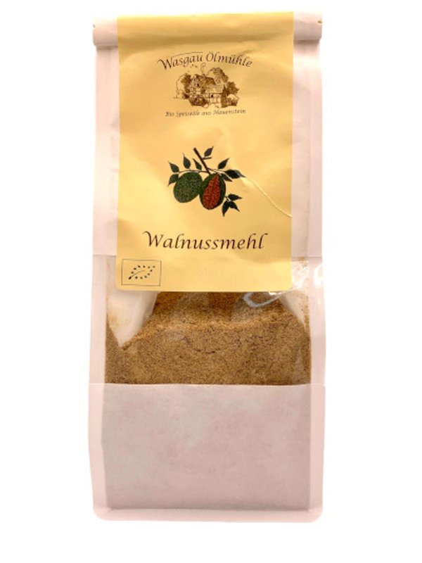 Produktfoto zu Walnussmehl aus dem Presskuchen, 400 g