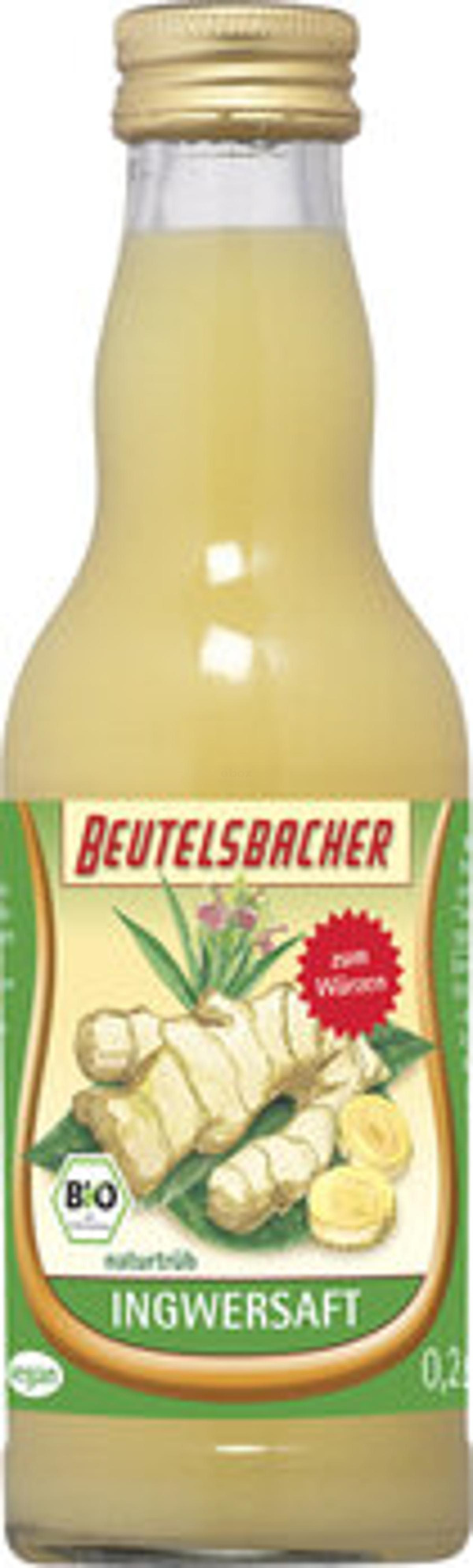 Produktfoto zu Kiste Ingwersaft, 12 x 0,2 Liter
