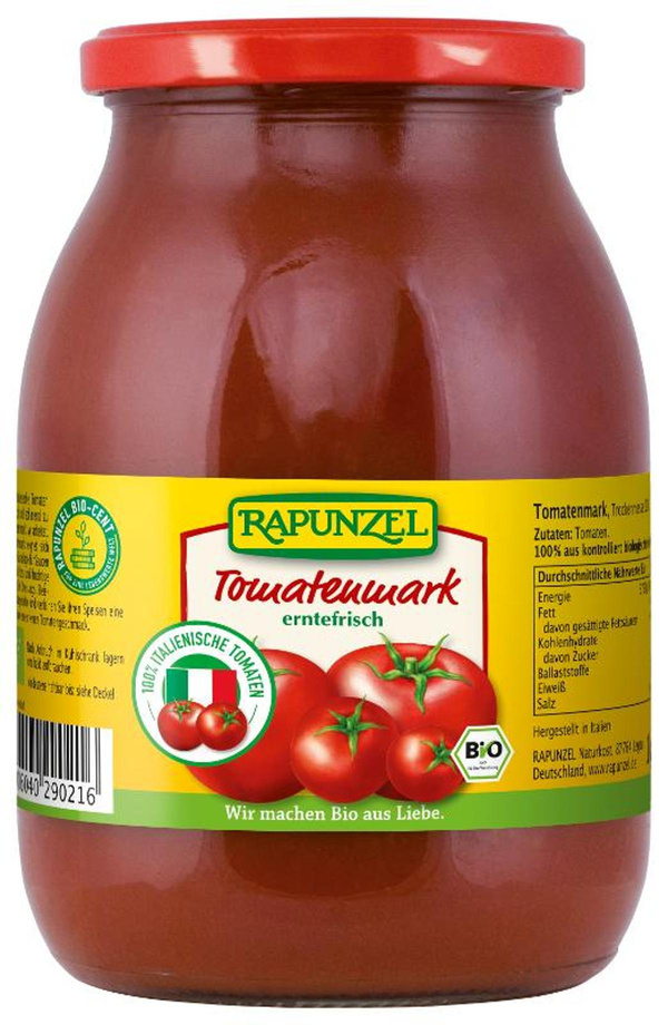 Produktfoto zu GEBINDE Tomatenmark, einfach konzentriert, 6 x 1kg