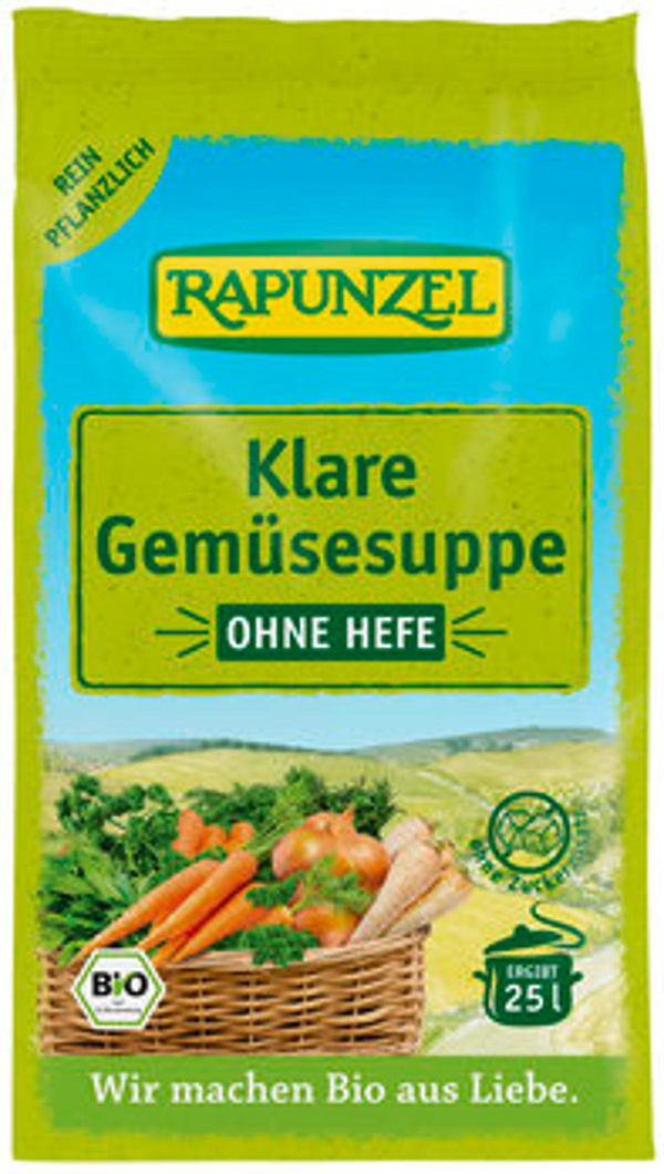 Produktfoto zu GEBINDE Klare Gemüsesuppe OHNE Hefe, 6 x 500 g