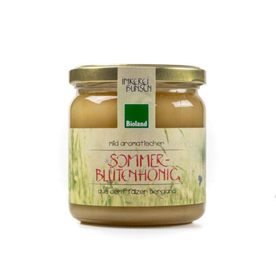 Produktfoto zu Sommerblütenhonig, aromatisch mild, 500g