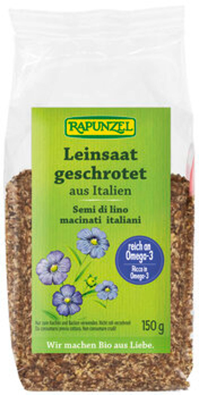 Produktfoto zu GEBINDE Leinsaat geschrotet, 6 x 150g